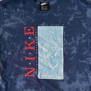 Nike Blue Graphic T-Shirt